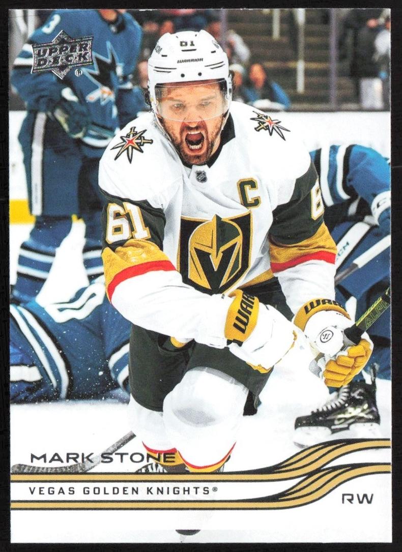 2025 Upper Deck Mark Stone #186 card