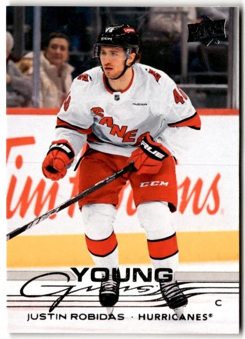 2025 Upper Deck Justin Robidas #243 card