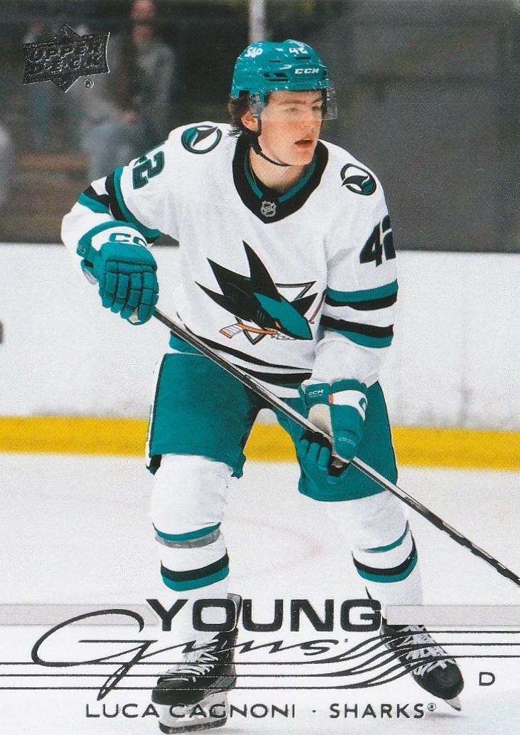 Luca Cagnoni 2025 Upper Deck Hockey card