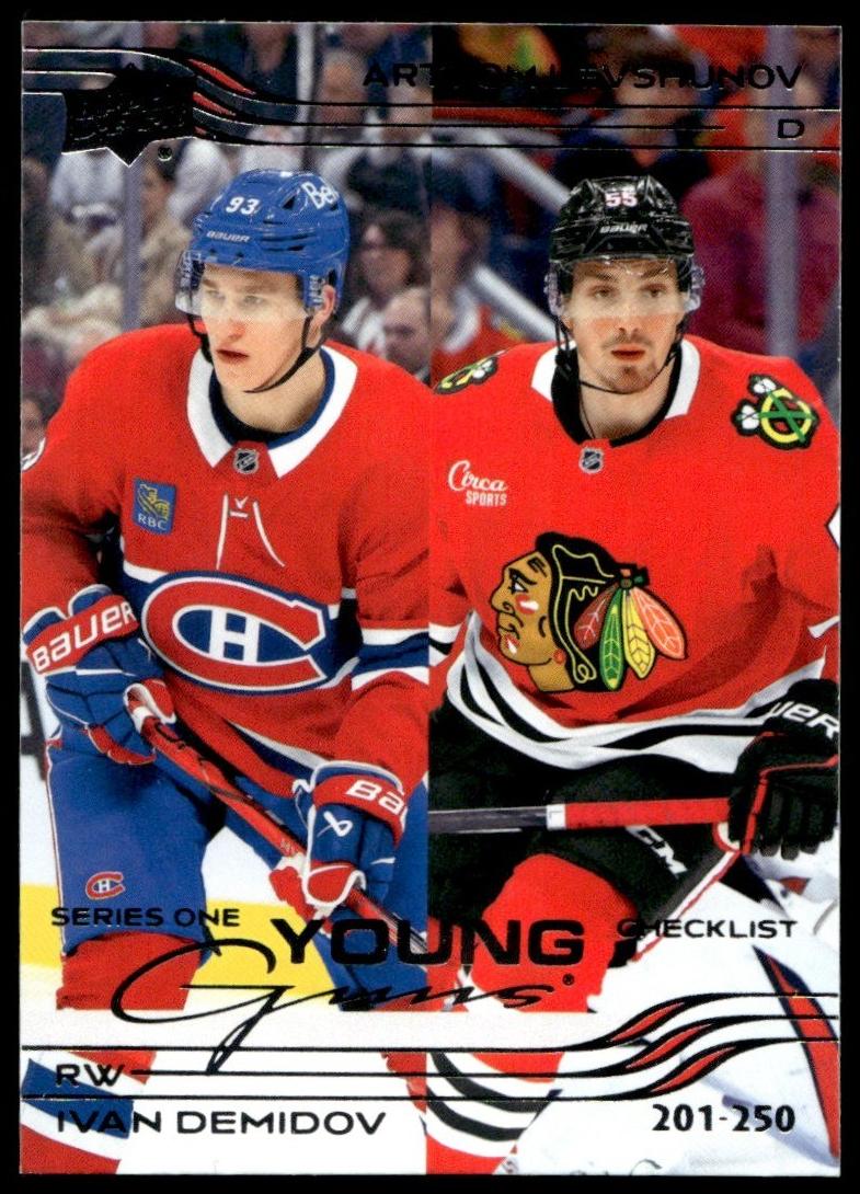 Ivan Demidov / Artyom Levshunov - 2025 Upper Deck Hockey