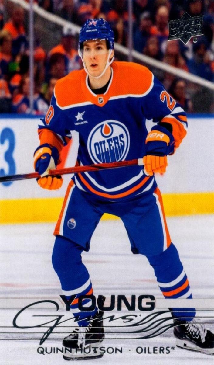 Quinn Hutson 2025 Upper Deck Hockey card