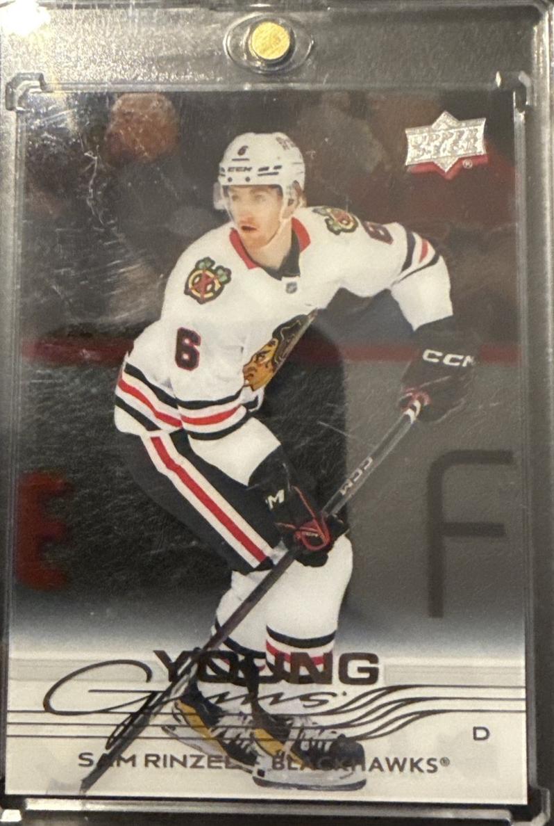 2025 Upper Deck Sam Rinzel [Clear Cut] #248 card