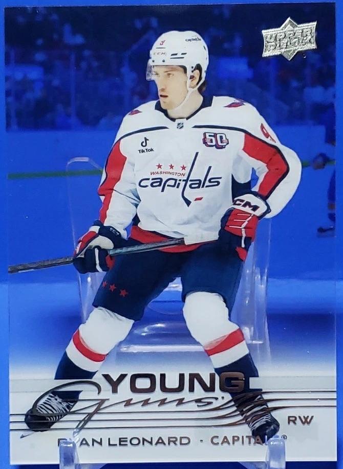 2025 Upper Deck Ryan Leonard [Clear Cut] #238 card