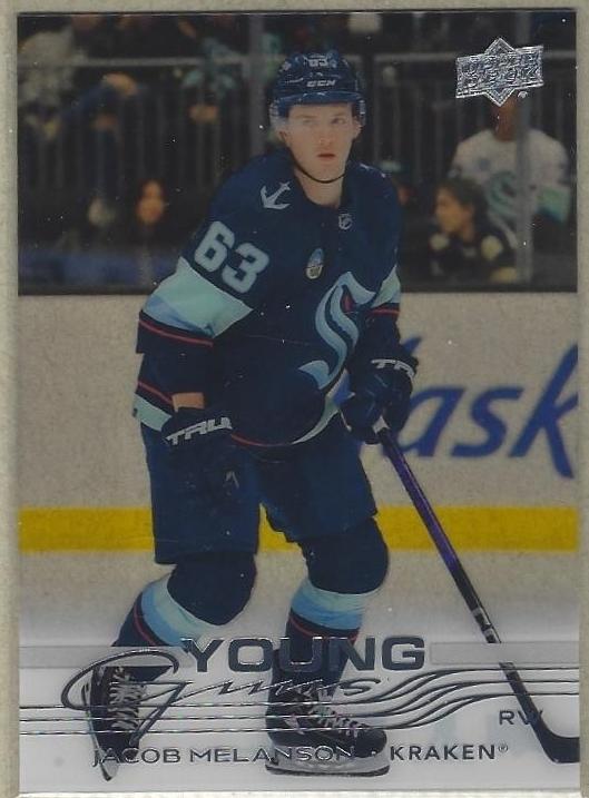 2025 Upper Deck Jacob Melanson [Clear Cut] #230 card