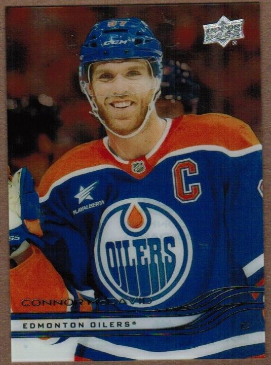 2025 Upper Deck Connor McDavid [Clear Cut] #63 card