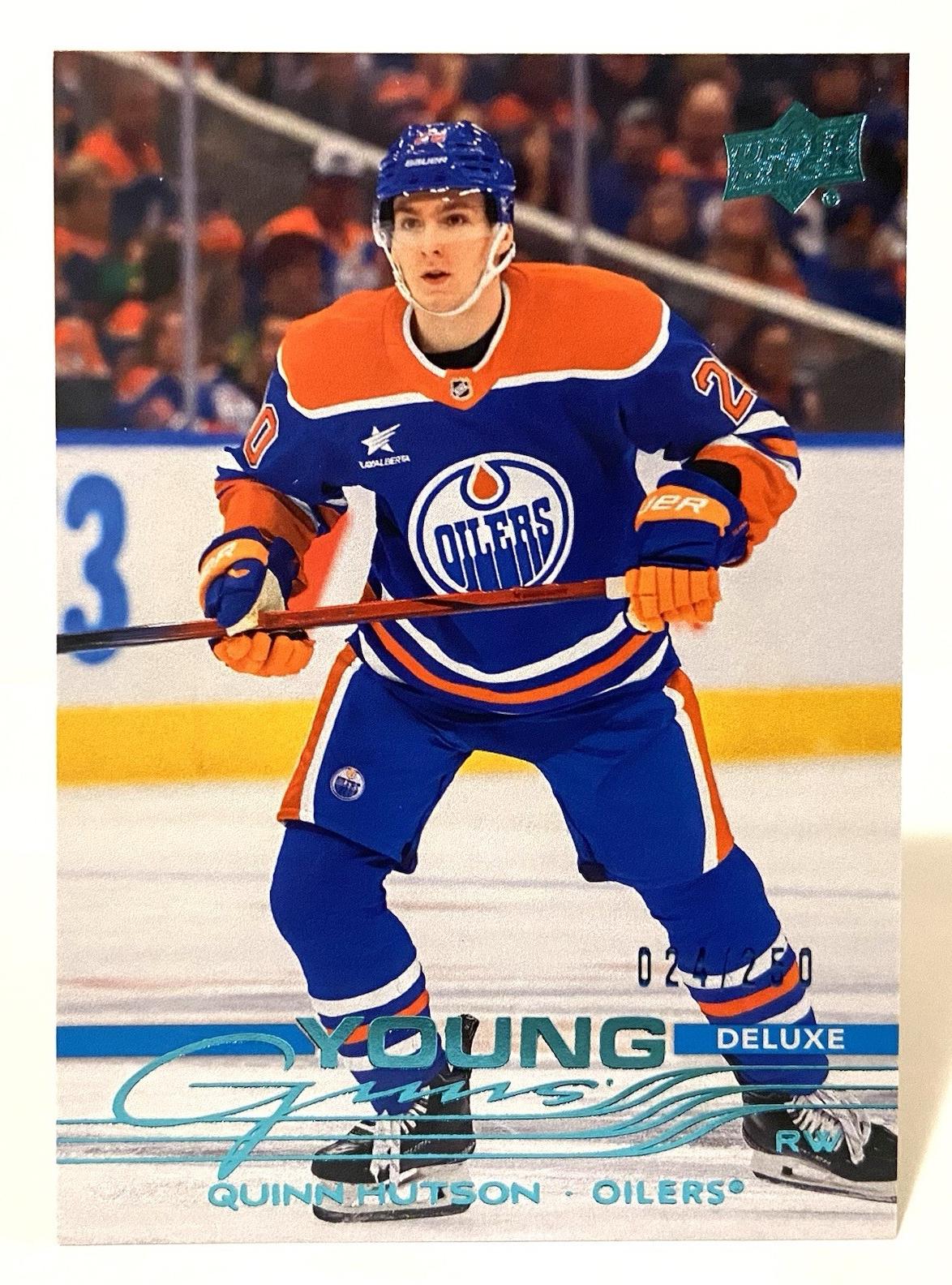 2025 Upper Deck Quinn Hutson [Deluxe] #224 card