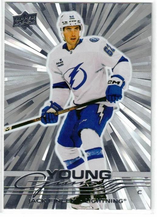 2025 Upper Deck Jack Finley [Outburst Silver] #208 card