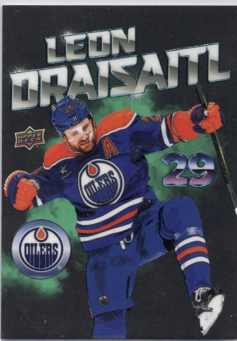 2025 Upper Deck Leon Draisaitl #BL-5 card