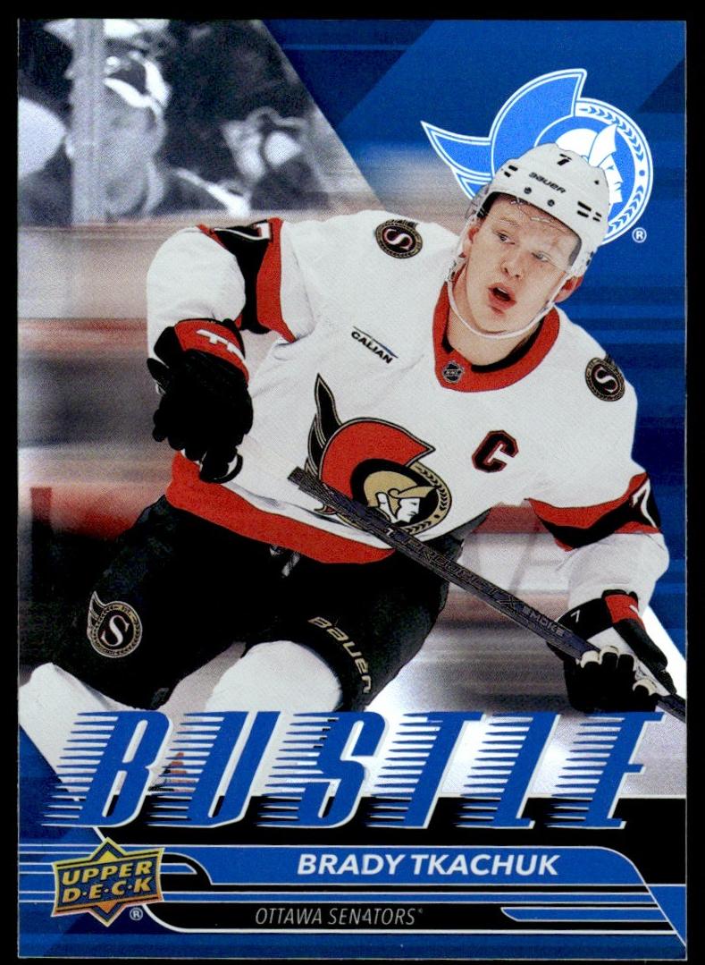 2025 Upper Deck Brady Tkachuk [Red] #B-19 card