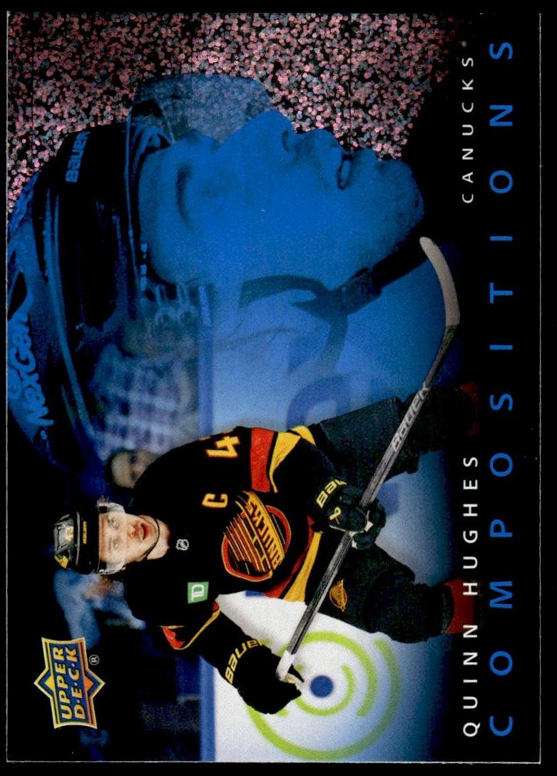 2025 Upper Deck Quinn Hughes [Speckle] #CMP-4 card