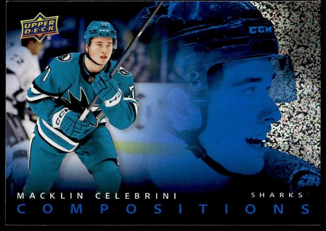 2025 Upper Deck Macklin Celebrini [Speckle] #CMP-7 card