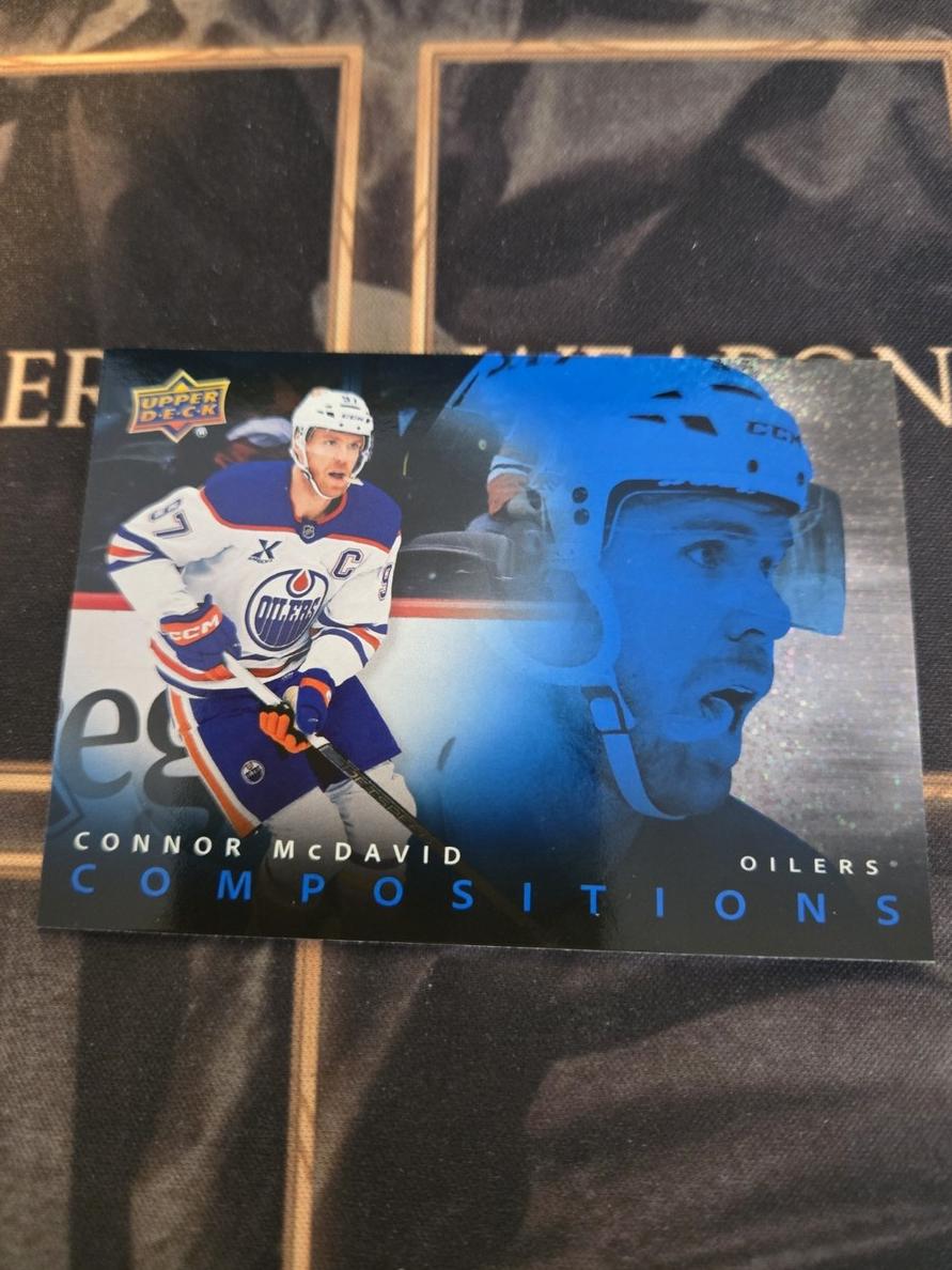 2025 Upper Deck Connor McDavid [Speckle] #CMP-5 card