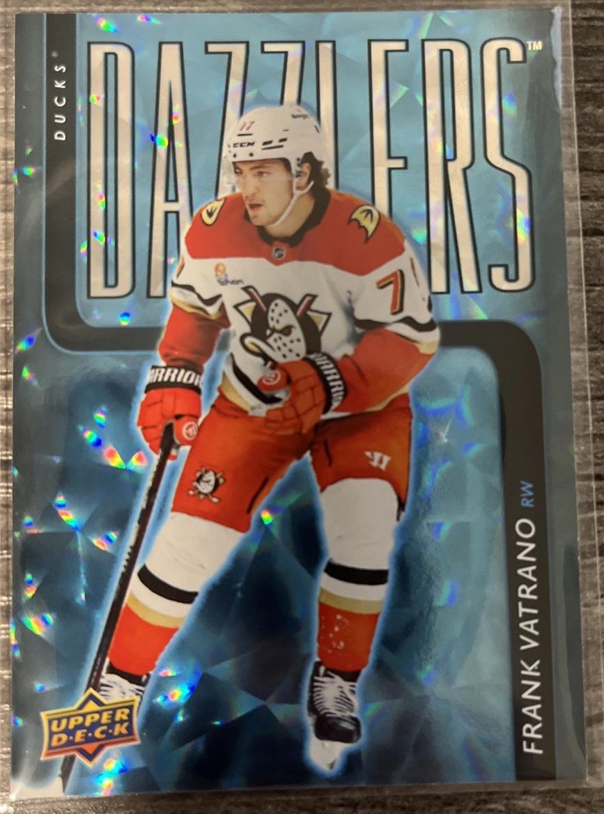 2025 Upper Deck Frank Vatrano [Blue] #DZ-24 card