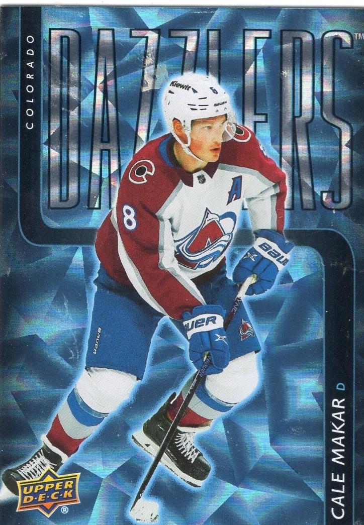2025 Upper Deck Cale Makar [Blue] #DZ-31 card