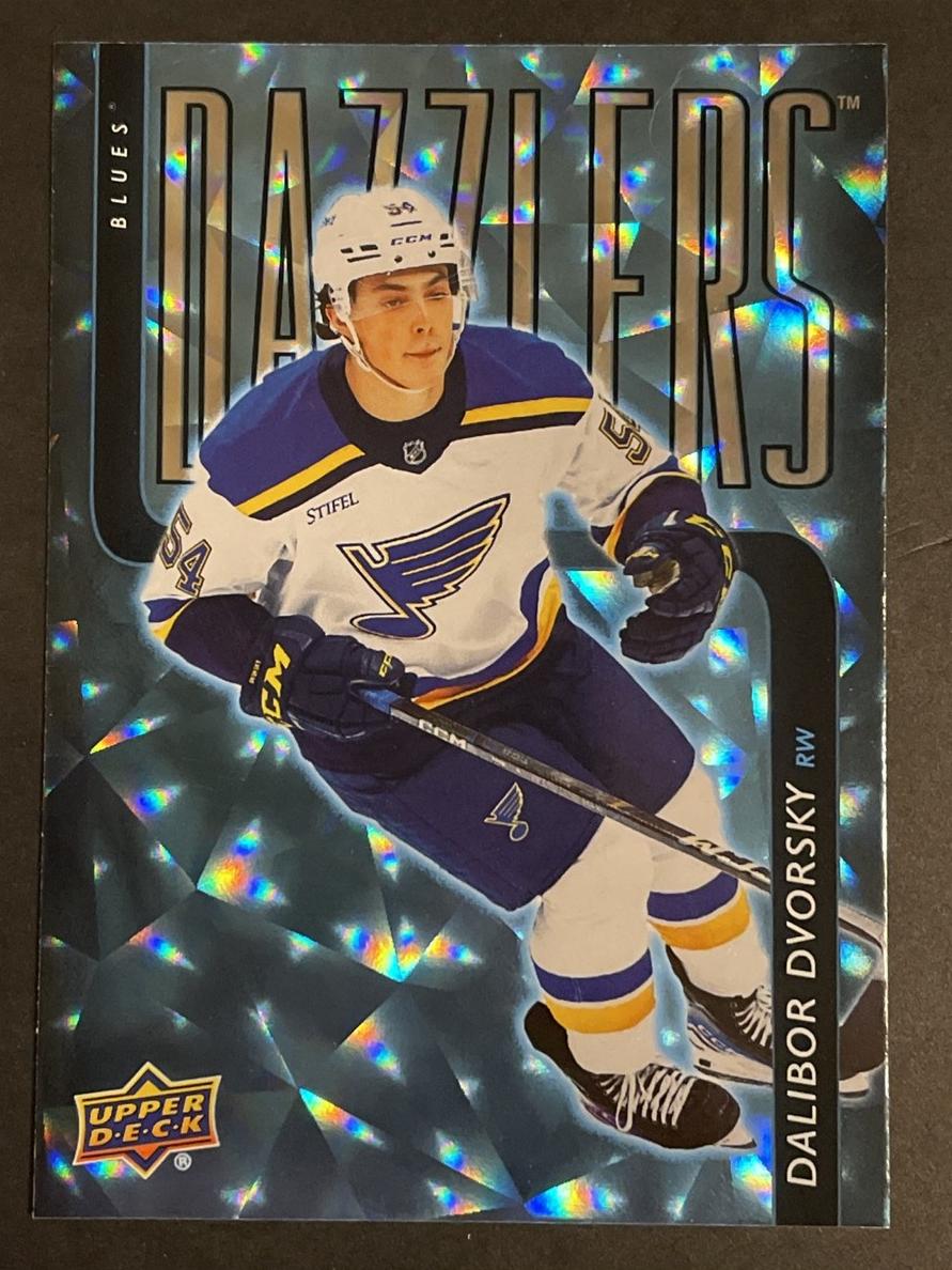 2025 Upper Deck Dalibor Dvorsky [Blue] #DZ-7 card
