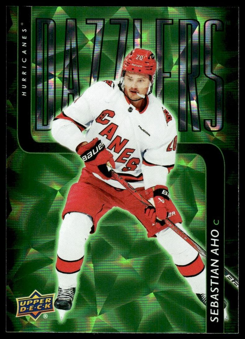 2025 Upper Deck Sebastian Aho [Green] #DZ-28 card