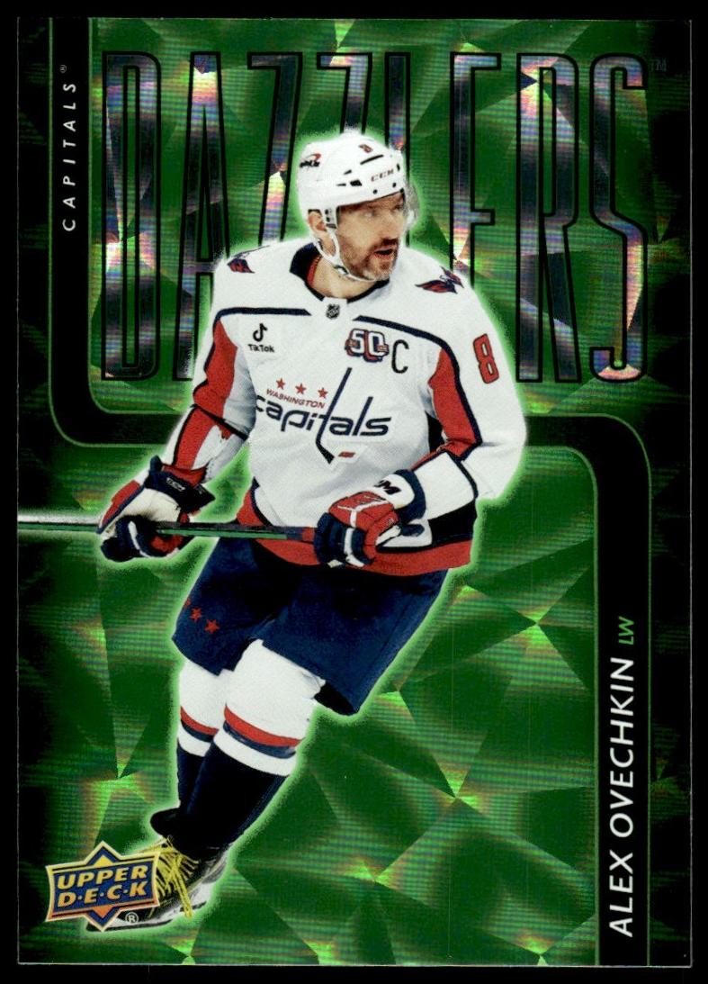 2025 Upper Deck Alex Ovechkin [Green] #DZ-23 card