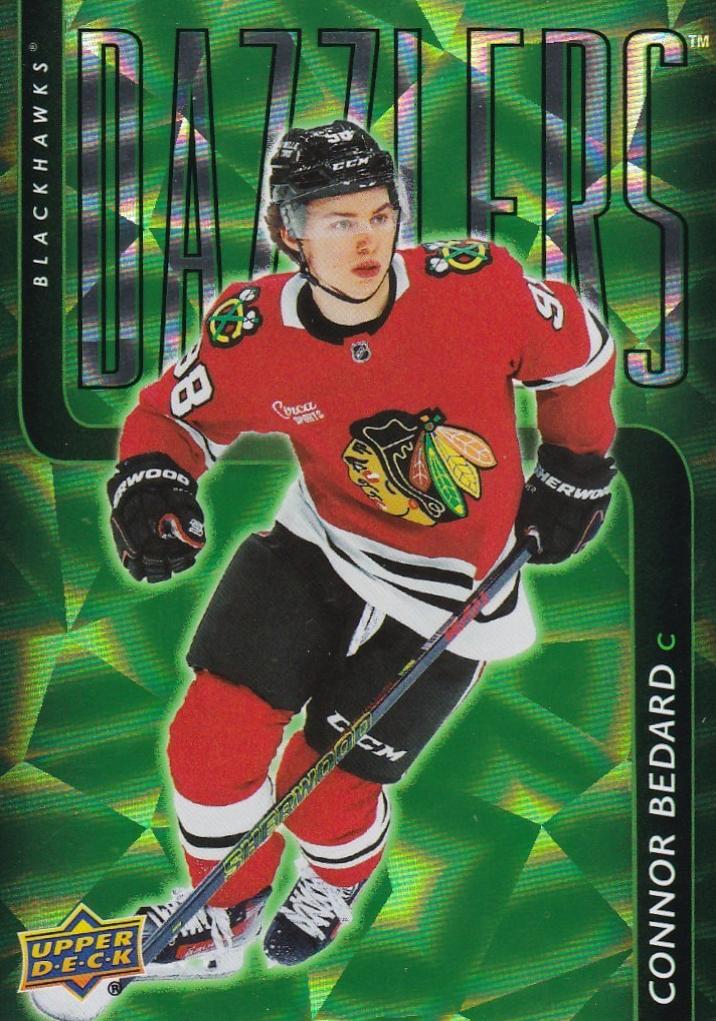 2025 Upper Deck Connor Bedard [Green] #DZ-20 card