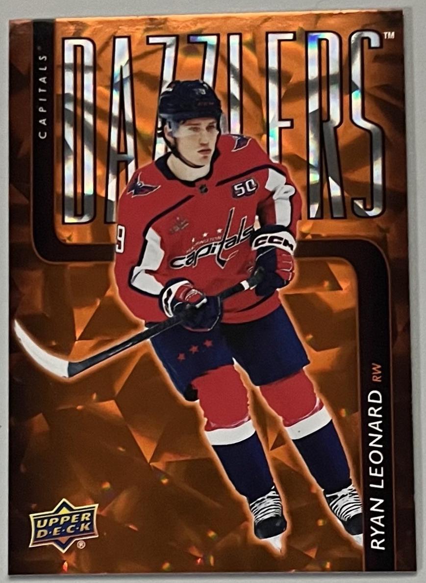 2025 Upper Deck Ryan Leonard [Orange] #DZ-41 card