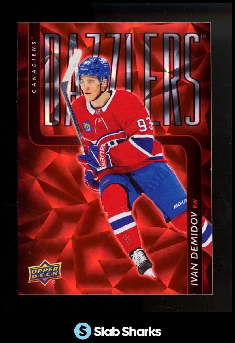 2025 Upper Deck Ivan Demidov [Red] #DZ-18 card