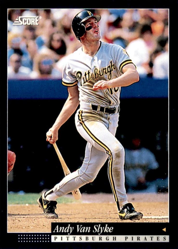 1993 Andy Van Slyke [Gold Rush] #18
