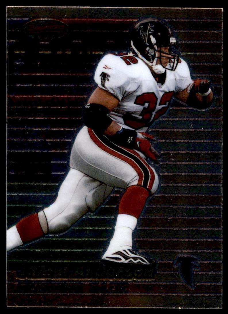 1999 Bowman's Best Jamal Anderson #10 card