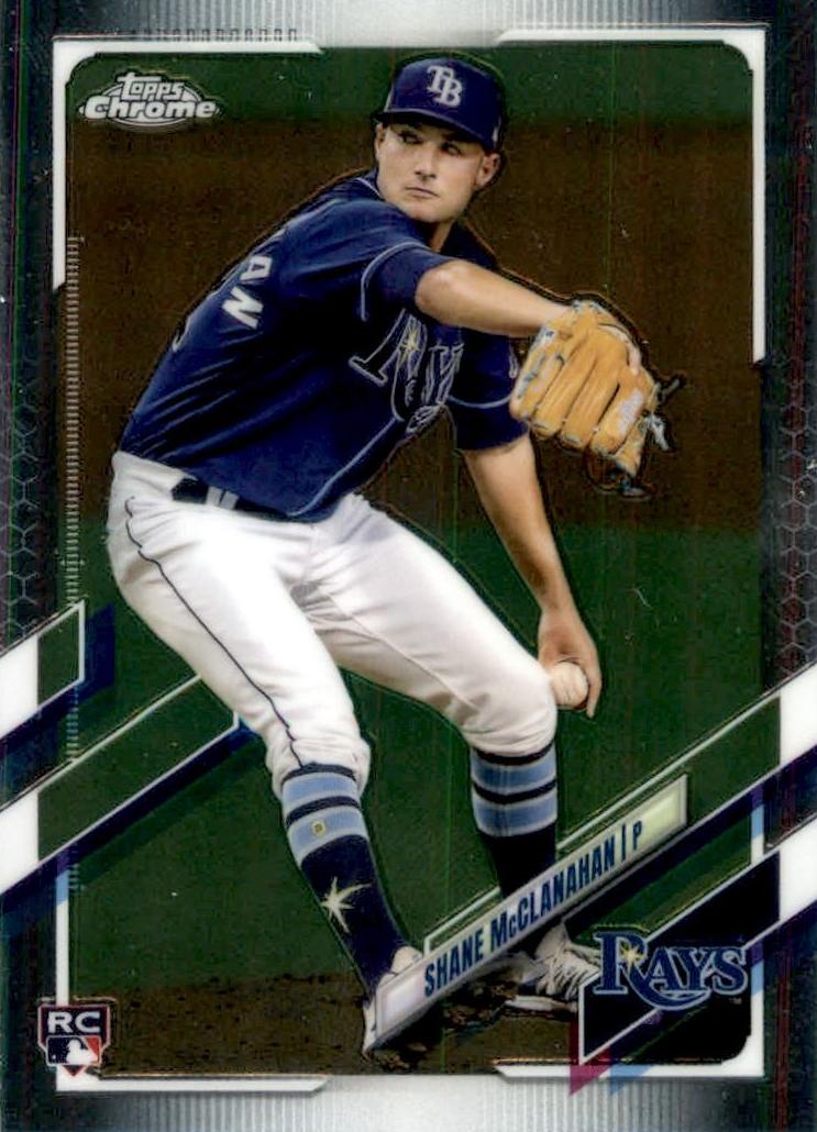 2021 Topps Chrome Shane McClanahan #23 card