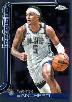 Paolo Banchero 2025-26 Topps Chrome Basketball card
