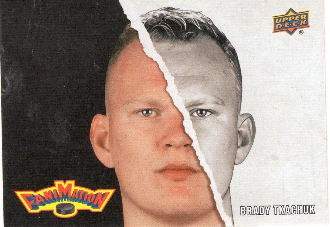 2025 Upper Deck Brady Tkachuk #F-15 card