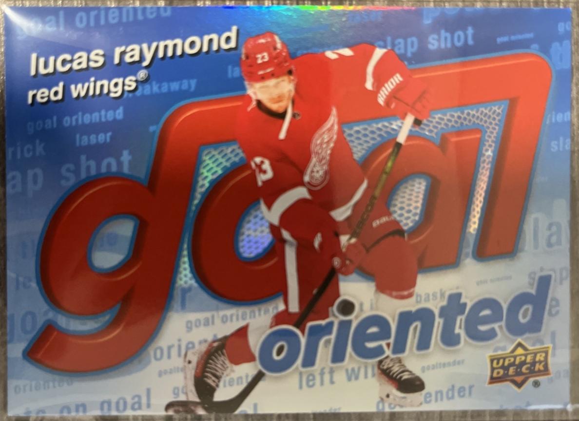 2025 Upper Deck Lucas Raymond [Red] #GO-9 card