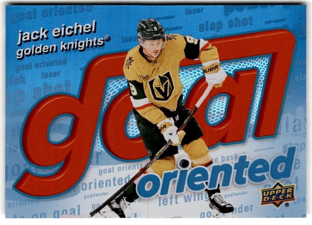 2025 Upper Deck Jack Eichel #GO-14 card