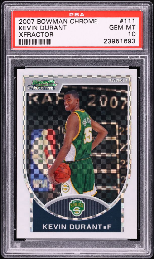 2007 Kevin Durant [Xfractor] #111