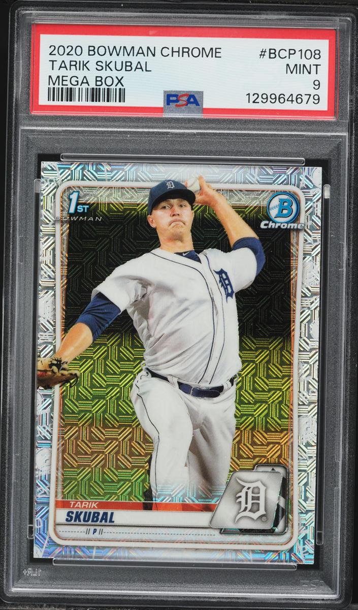 Tarik Skubal - 2020 Bowman Mega Box Chrome Baseball