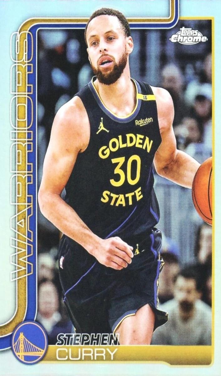 Stephen Curry - 2025 Topps Chrome Basketball