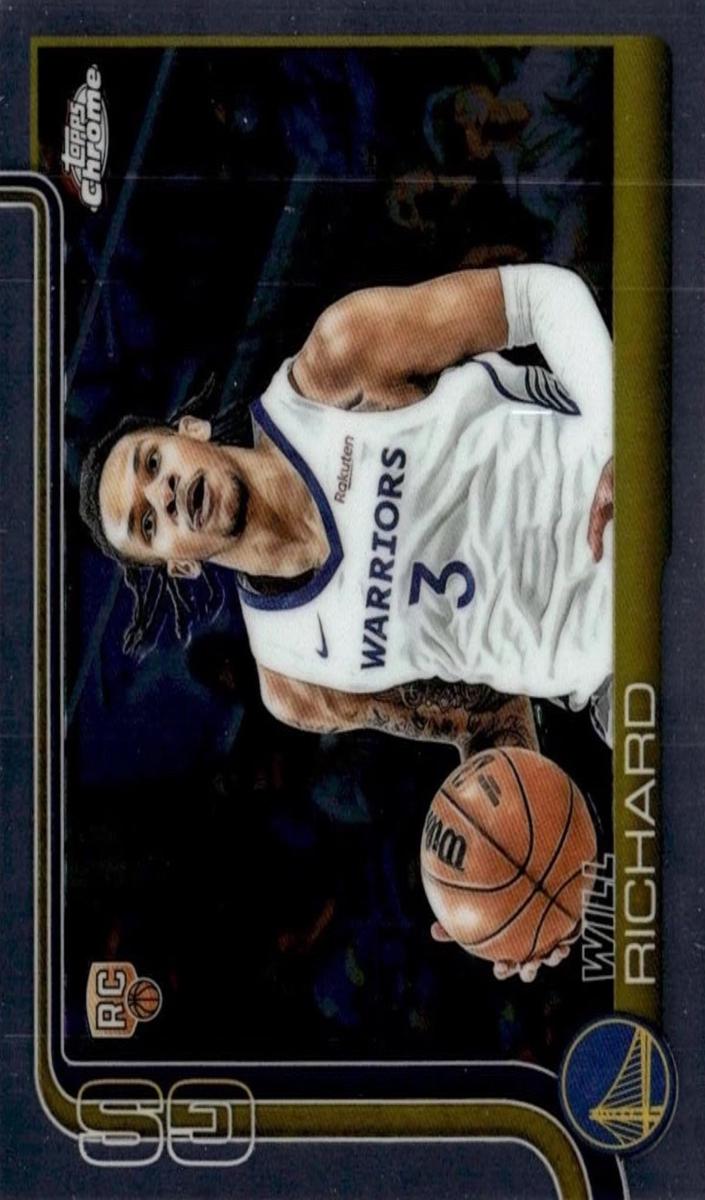 Will Richard 2025-26 Topps Chrome Basketball card