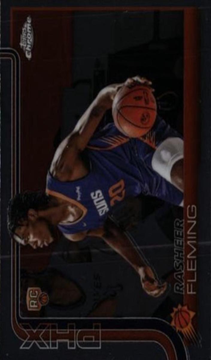 Rasheer Fleming 2025-26 Topps Chrome Basketball card