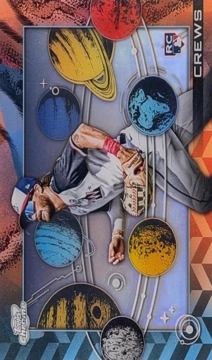 2025 Topps Cosmic Chrome Planetarium Dylan Crews #P-16 card