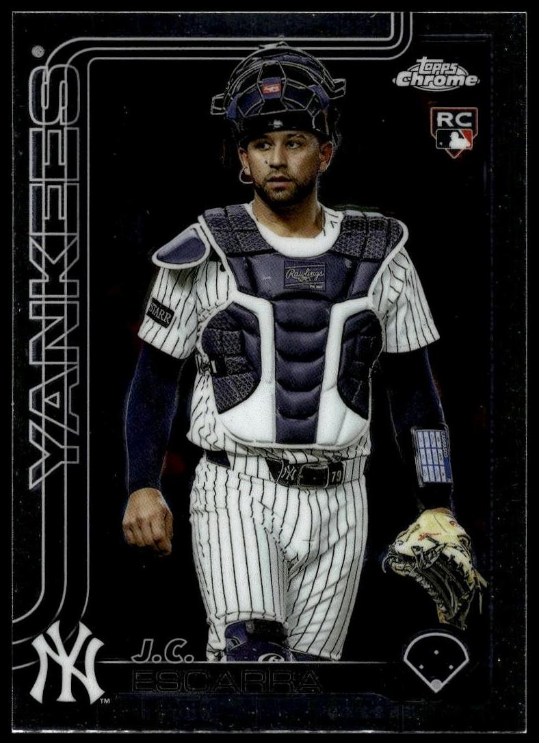 J.C. Escarra 2025 Topps Chrome Update Baseball card
