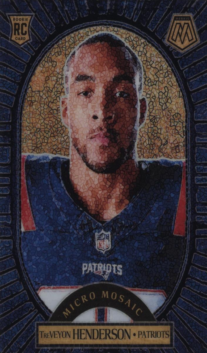 2025 Panini Mosaic Micro TreVeyon Henderson #8 card
