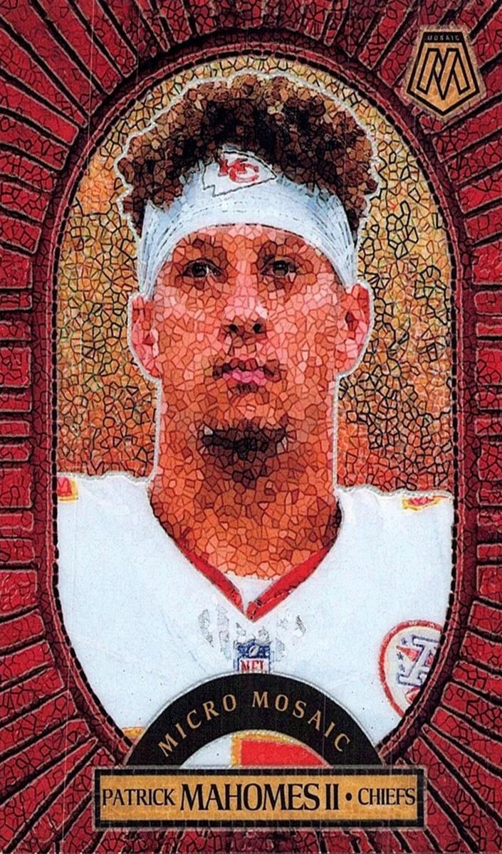2025 Panini Mosaic #13 Patrick Mahomes front