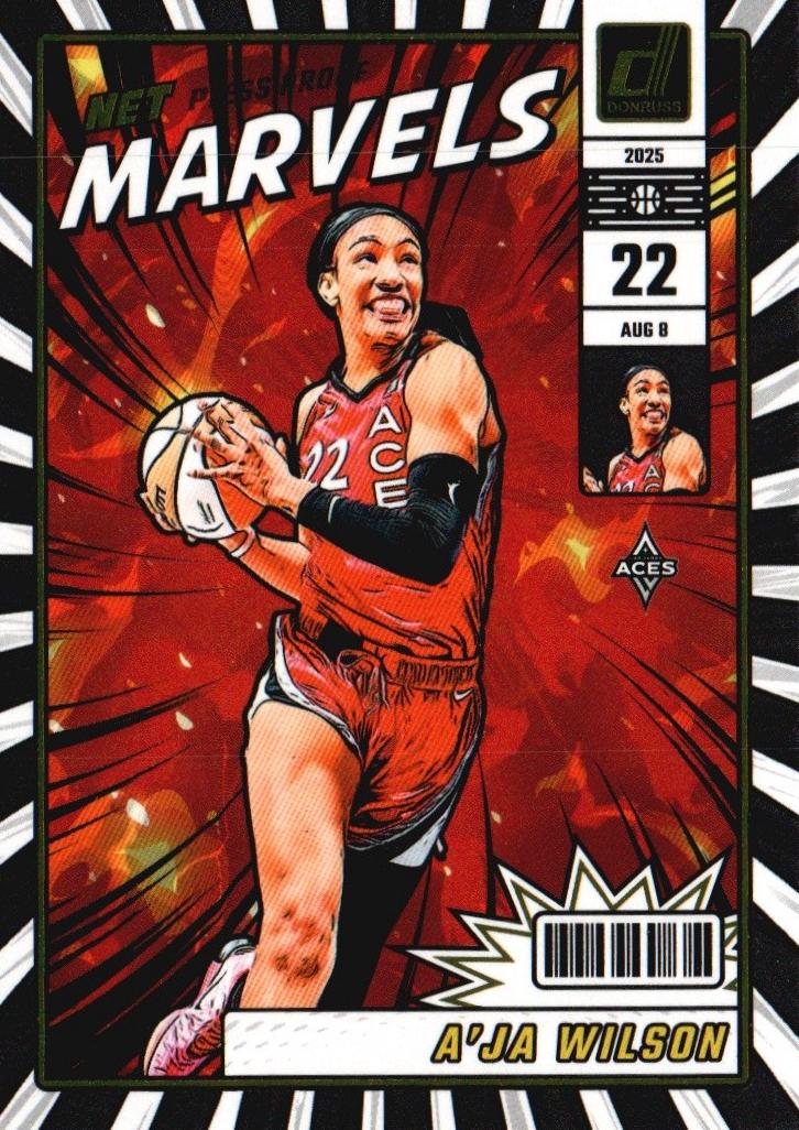 A'ja Wilson - 2025 Panini Donruss WNBA Basketball
