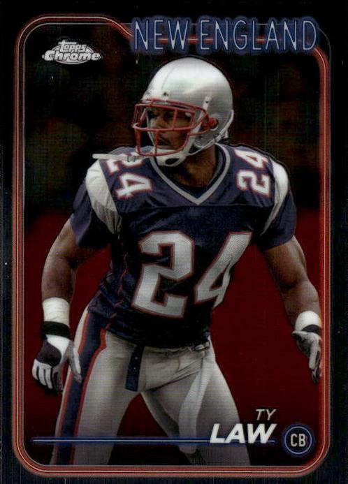 Ty Law 2024 Topps Chrome Football card