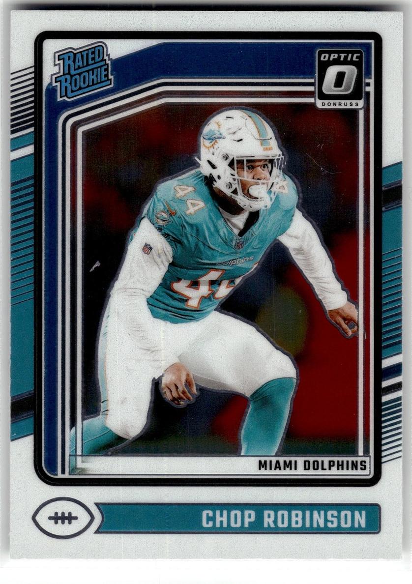 Chop Robinson 2024 Donruss Optic Football card
