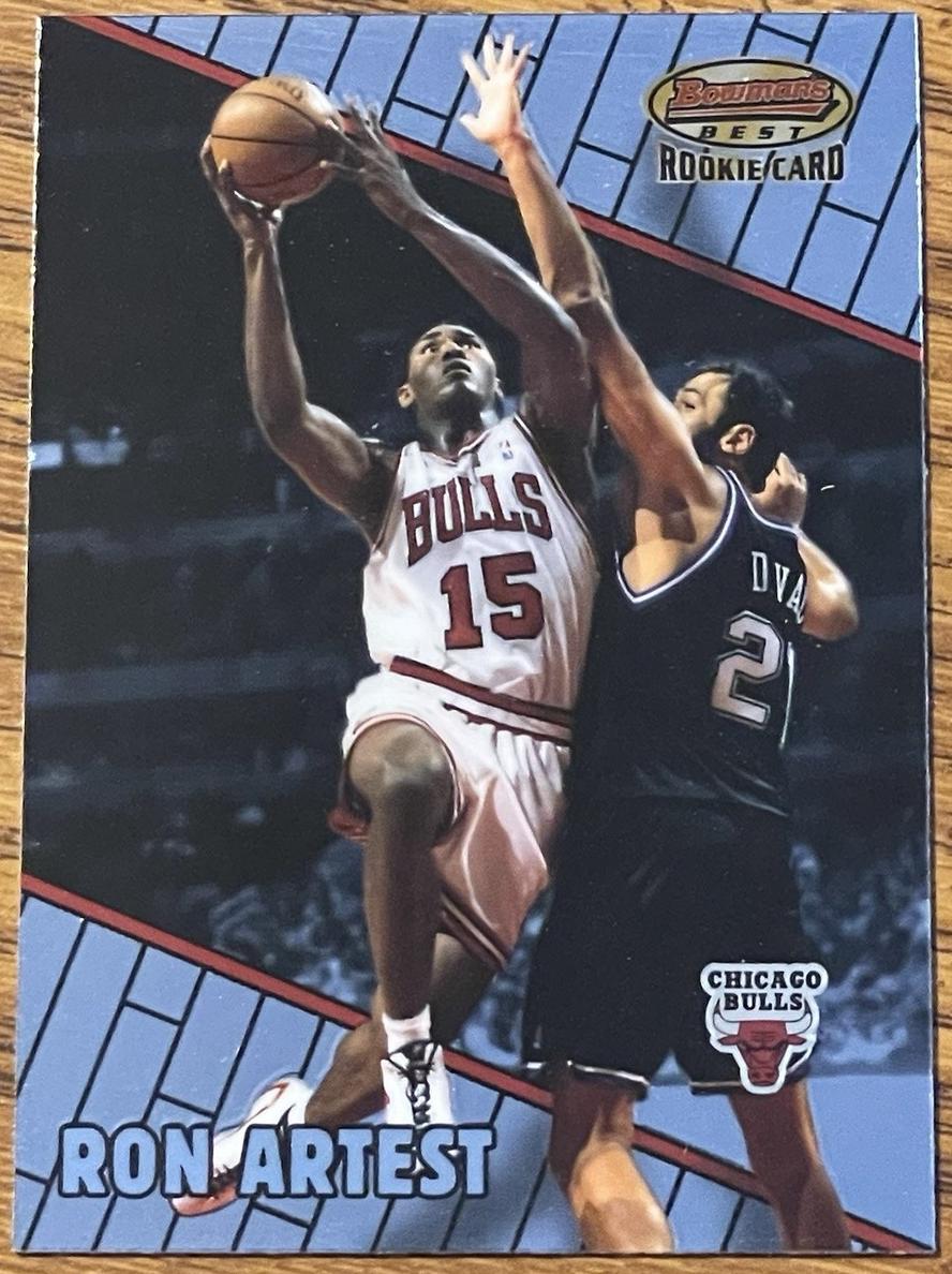 1999 Ron Artest [Atomic Refractor] #116