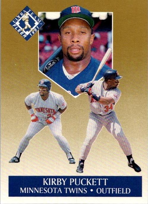 1991 Kirby Puckett #8