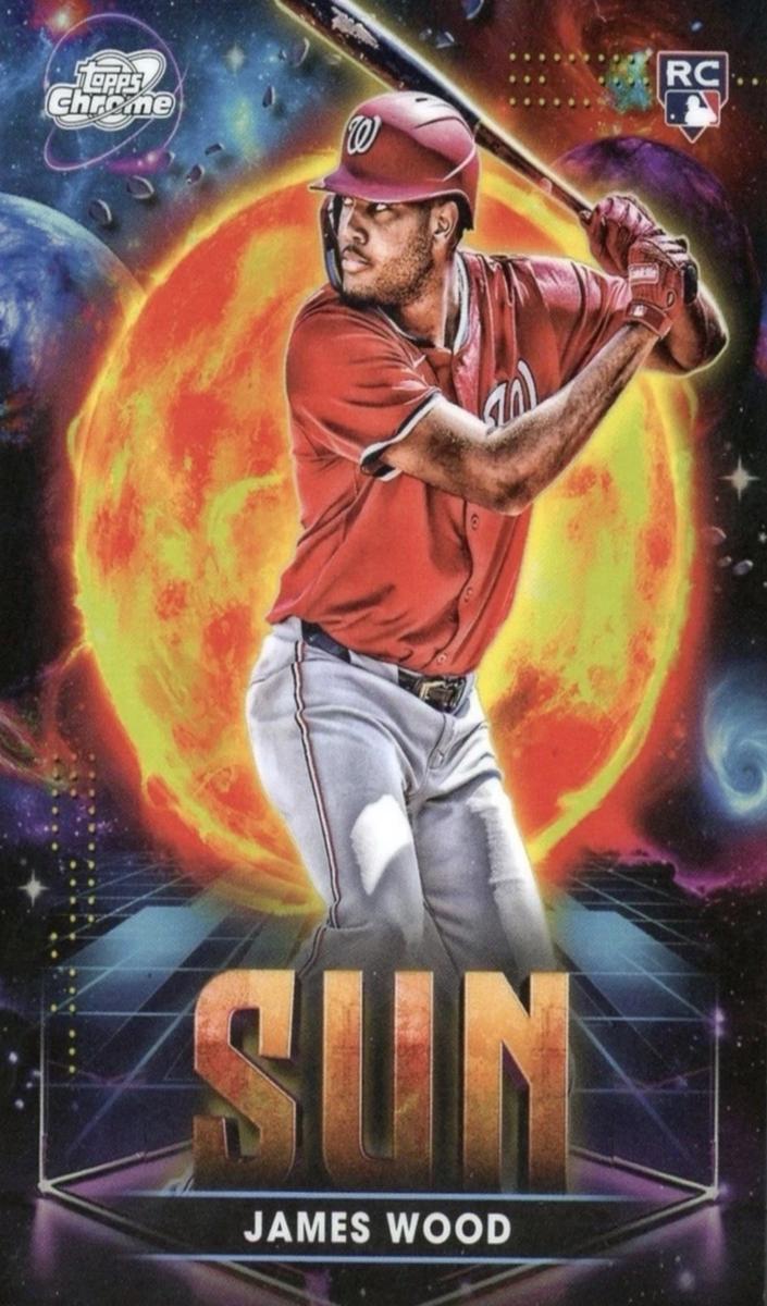 2025 Topps Cosmic Chrome Planetary Pursuit James Wood #PPS-7 card