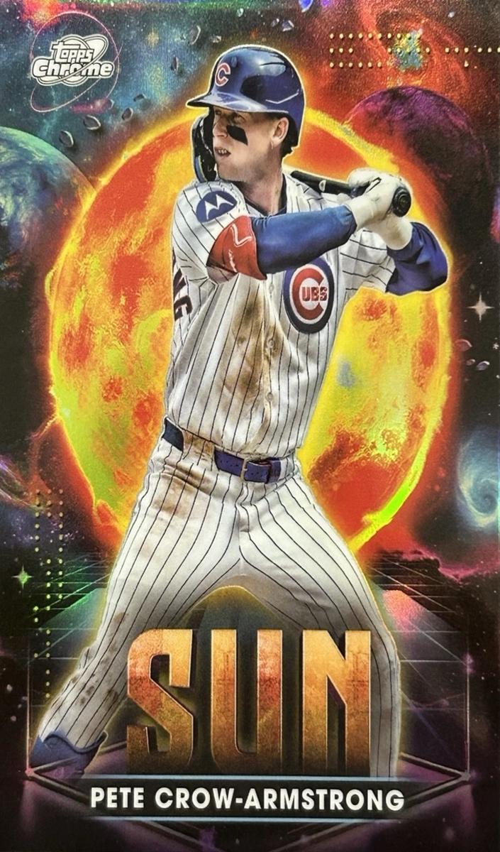 2025 Topps Cosmic Chrome Planetary Pursuit Pete Crow-Armstrong #PPS-9 card
