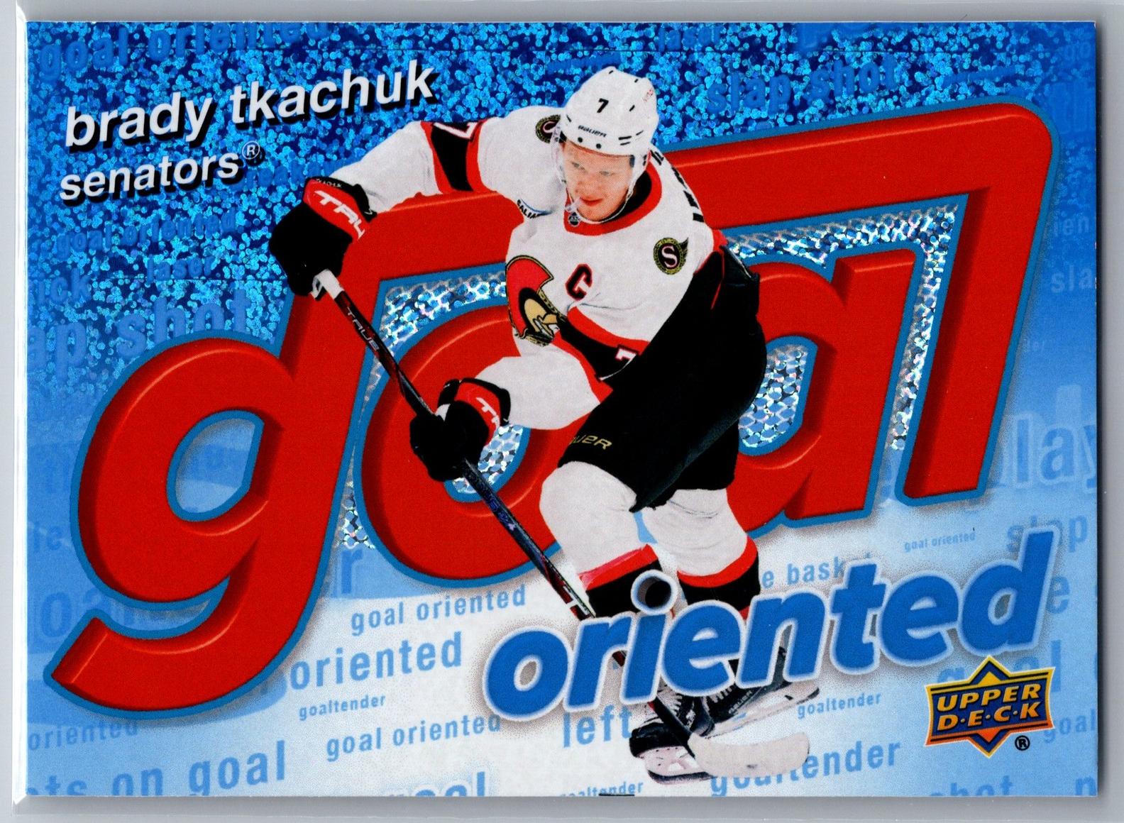 2025 Upper Deck Brady Tkachuk [Speckle] #GO-2 card