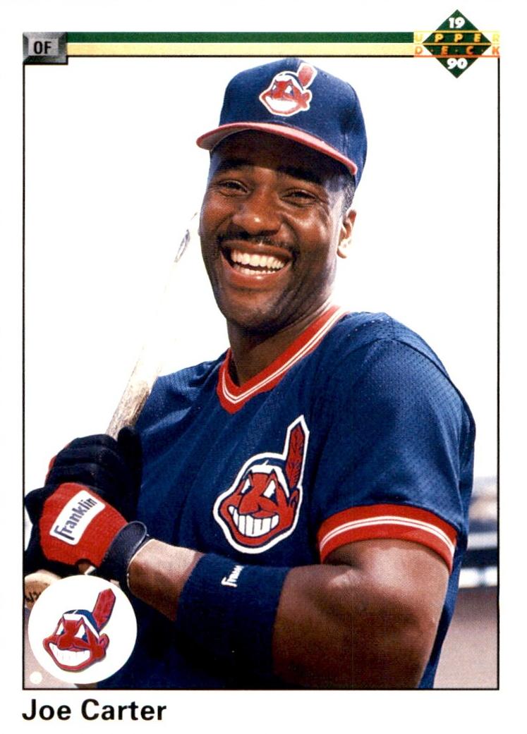 1990 Upper Deck Joe Carter #375 card