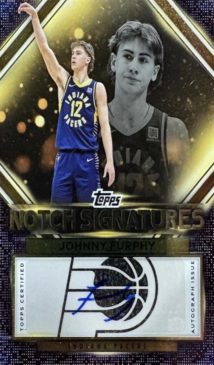 Johnny Furphy 2025 Topps Basketball card